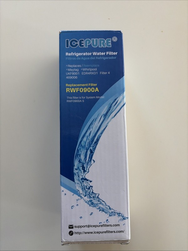 IcePure RWF0900A Replacement Refrigerator Water Filter 300 gal – New in Box