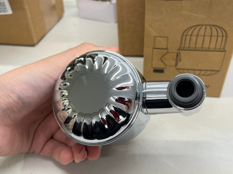 LOT OF 2 - Generic Chrome Shower Head Filters gallery