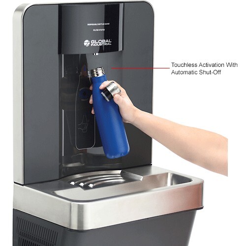 NEW! Refrigerated Water Bottle Refilling Station, Filtered!! gallery
