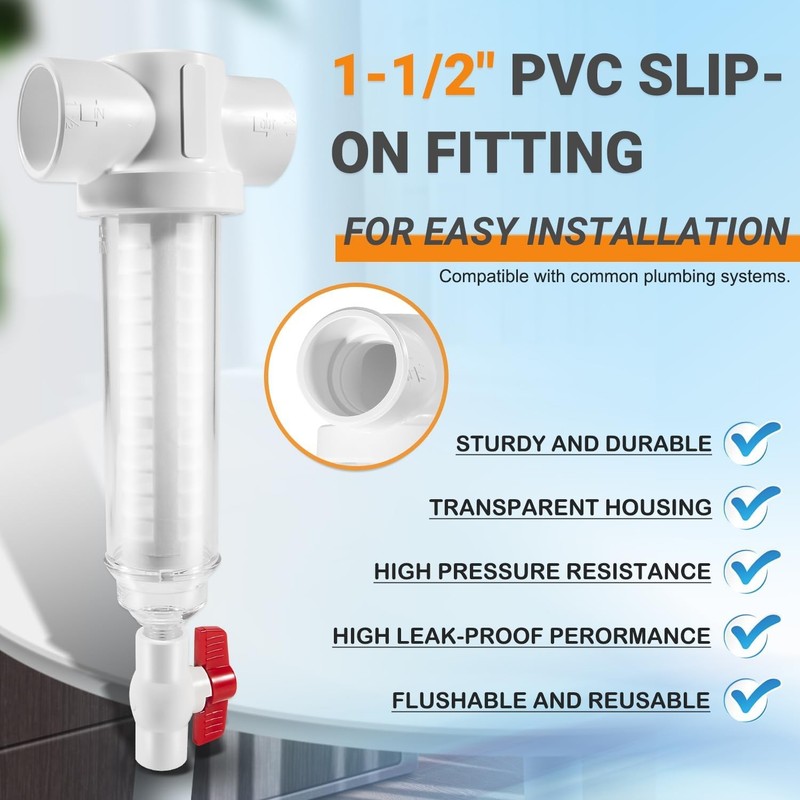 100 Mesh Spin Down Sand Separator/Sediment Water Filter System,50 GPM gallery
