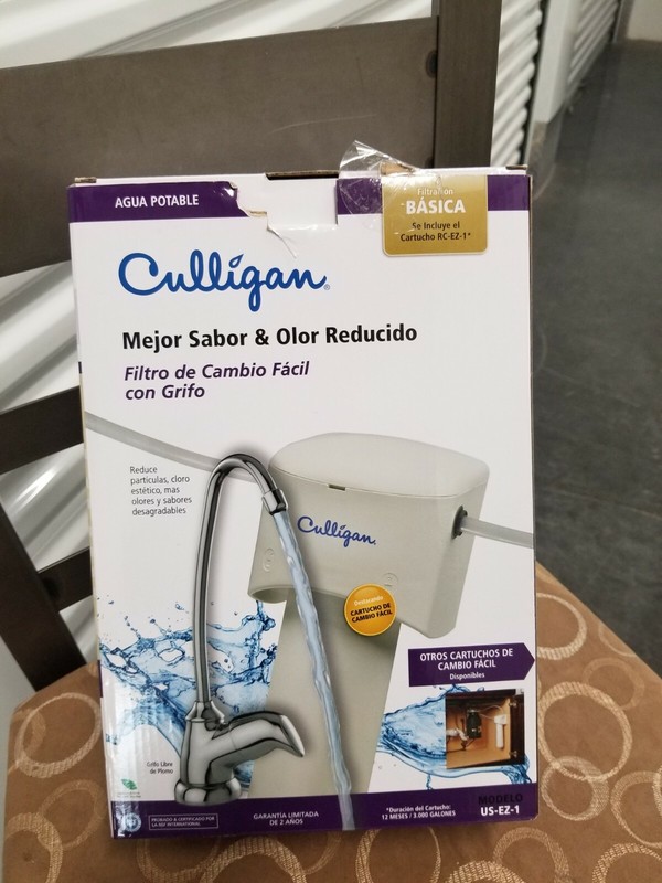 Easy-Change Under Sink Drinking Water System,No US-EZ-1, Culligan Inc