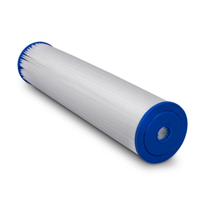 2 Big Blue Pleated Washable (5 Micron) Sediment Filters 20" Big Blue Housing gallery