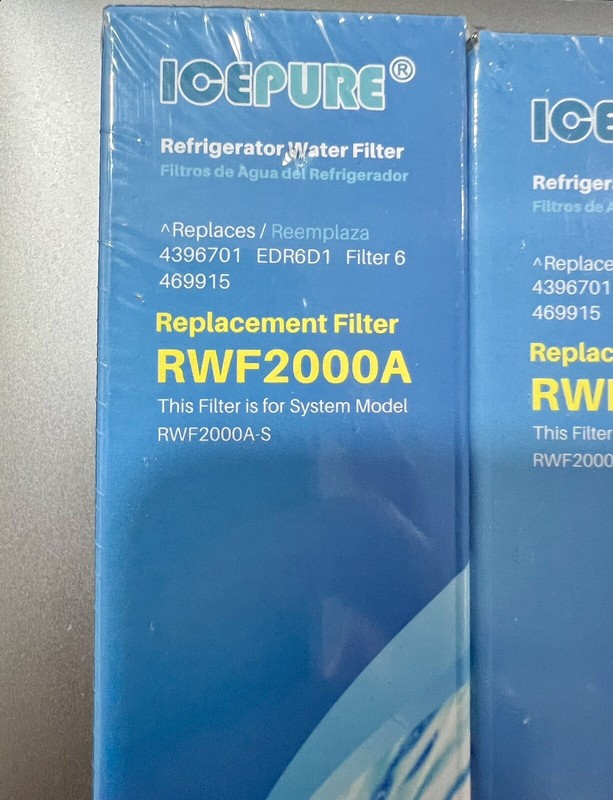 Icepure Refrigerator Water Filter RWF2000A Pack Of 3 gallery