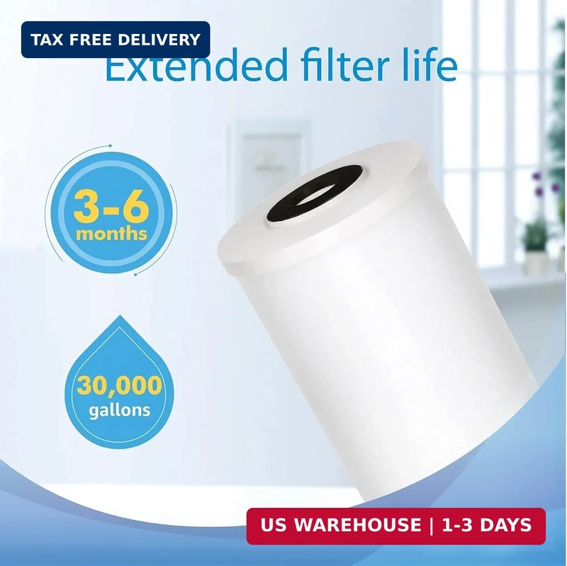 Waterdrop FXHTC Whole House Carbon Water Filter, Replacement for GE® FXHTC, GXWH gallery