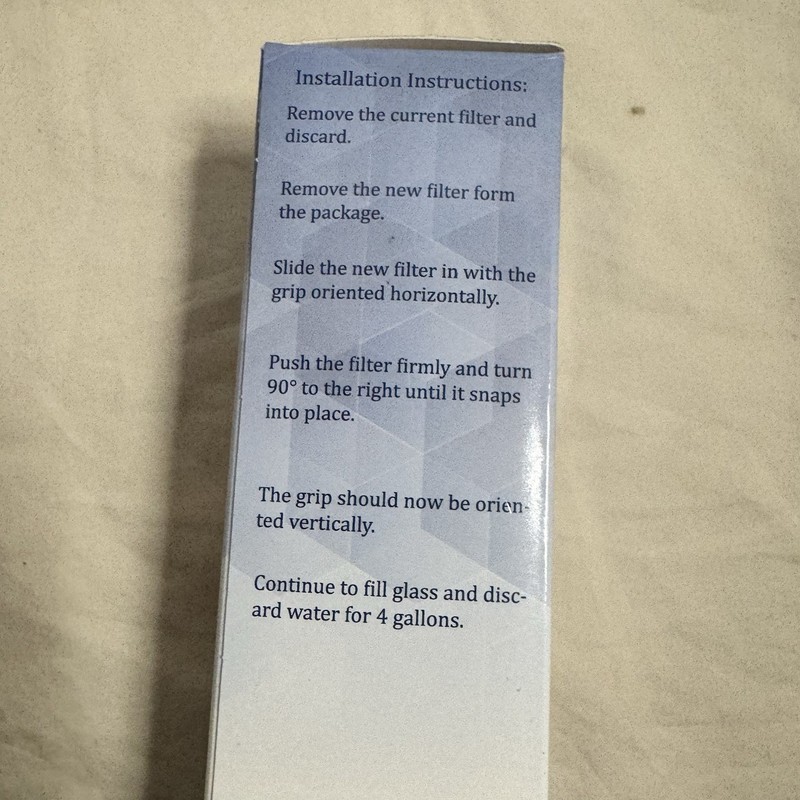 Waten H2o Replacement Fridge Filter EPTWFU01 Puresource ultra ii New in Box gallery