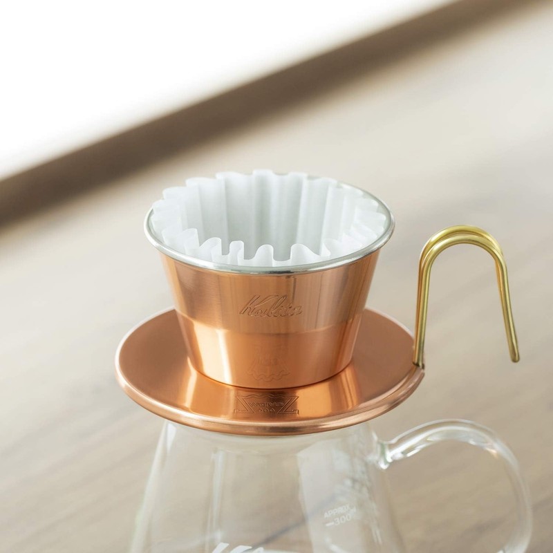 Wave Paper Coffee Filters I Larger Size 185 I 100 Count I Specially Pour Over gallery