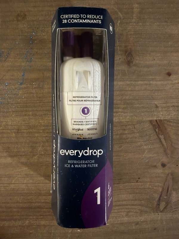 EveryDrop #1 Refrigerator Ice and Water Filter Purple Sealed (Brand New In Box)
