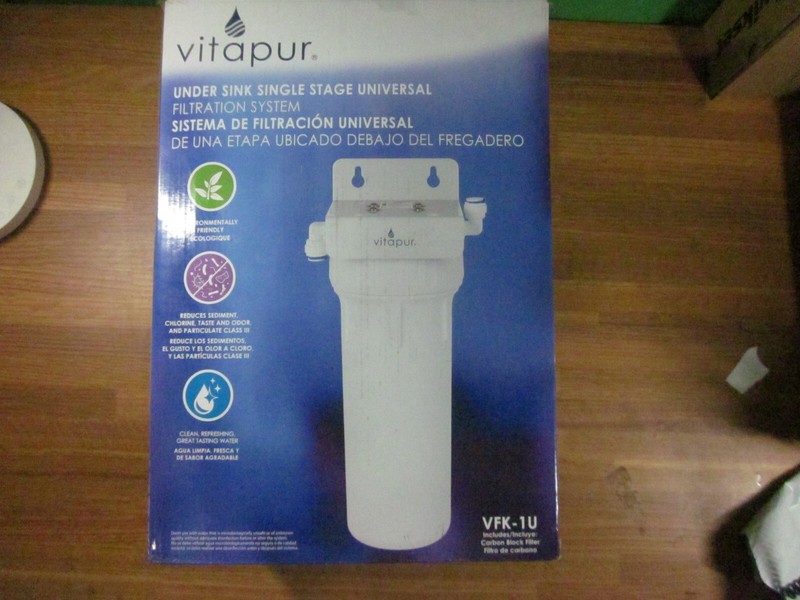 Vitapur Single Stage Water Filtration System White