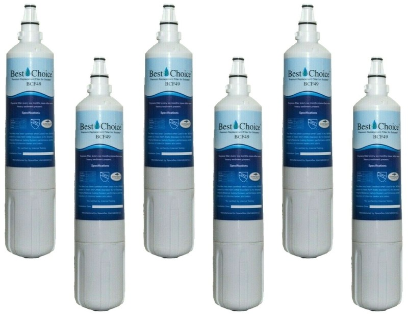 6X Fits InSinkErator F-1000 Sub-Zero 4204490 4290510 Refrigerator Water Filter