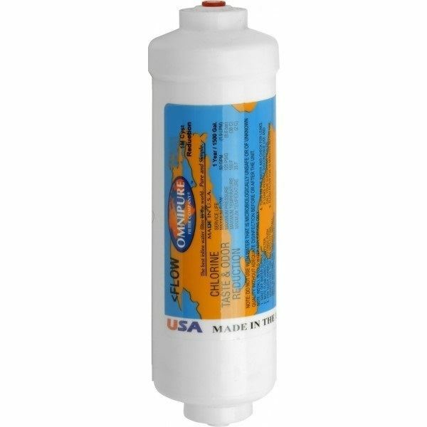 Omnipure 2″ x 6″ Inline GAC T33 Carbon Filter (K2333)