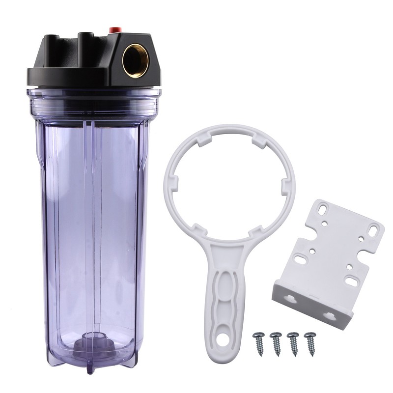Whole House Water Filter Housing Assembly Kit 3/4" Inlet for 10"x2.5" Sediment gallery