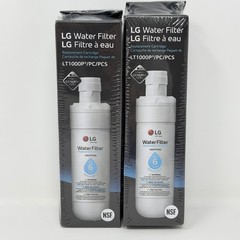 Genuine LG Water Filter Replacement Cartridge LT1000P/PC/PCS – Sealed Lot Of 2