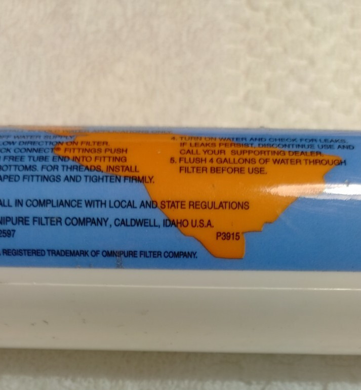 Omnipure In-line Chlorine Taste and Odor filter CL10RO T-33 gallery