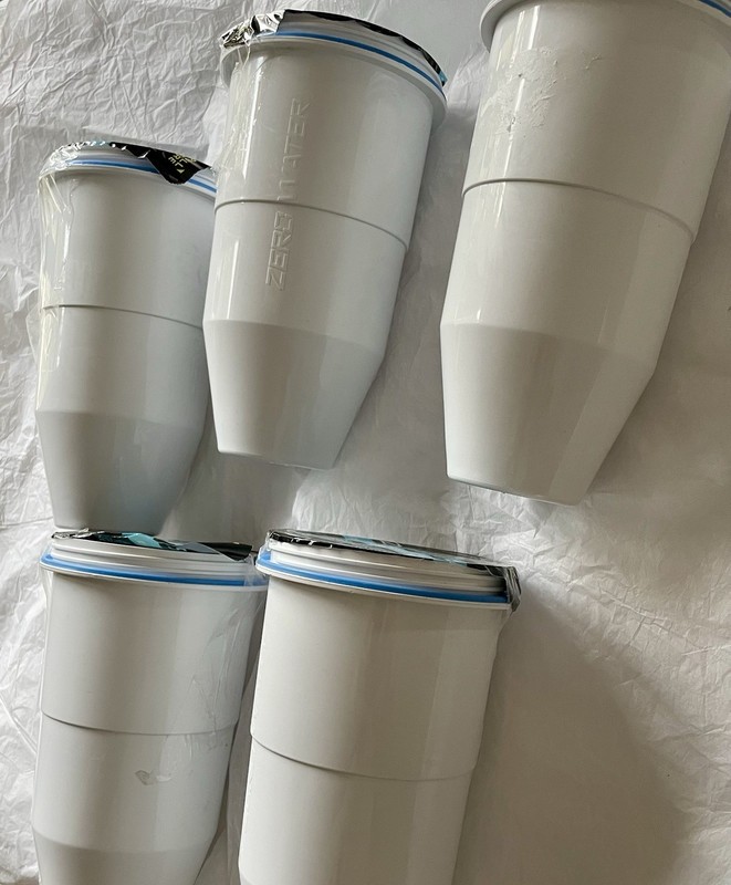 Zero Water 5 Stage Advanced Filtration Replacement Water Filters Five Pack Lot gallery