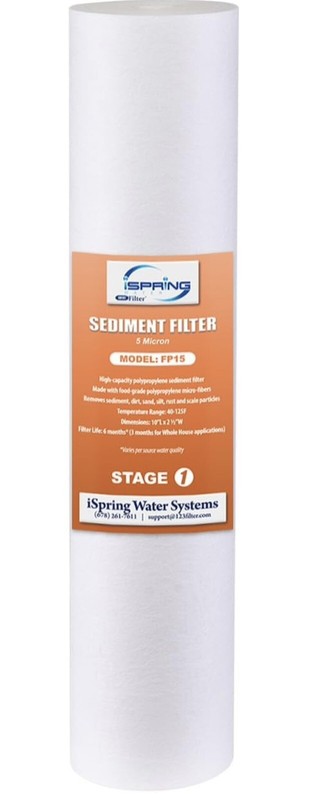 iSpring Filter Replacement for Standard Reverse Osmosis RO Filter Systems