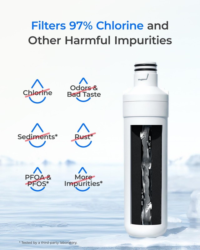 Refrigerator Water Filter LT1000PC For LG Air Filter LT120F 3 Combo gallery