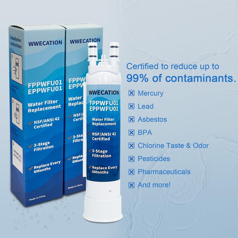 FPPWFU01 Water Replacement, Compatible with Frigidaire EPPWFU01, PureAdvantag... gallery