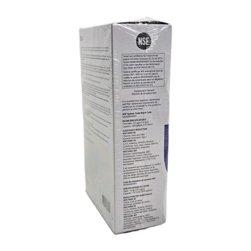 LG LT1000P2 6-Month / 200 Gallon Refrigerator Replacement Water Filter 2 Pack gallery