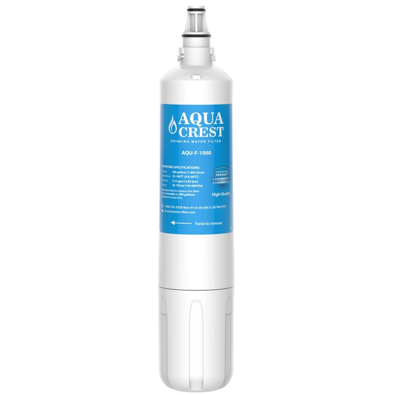 AQUA CREST F-1000 Undersink Water Filter, WF03-F1, Replacement for F-1000,1 Pack