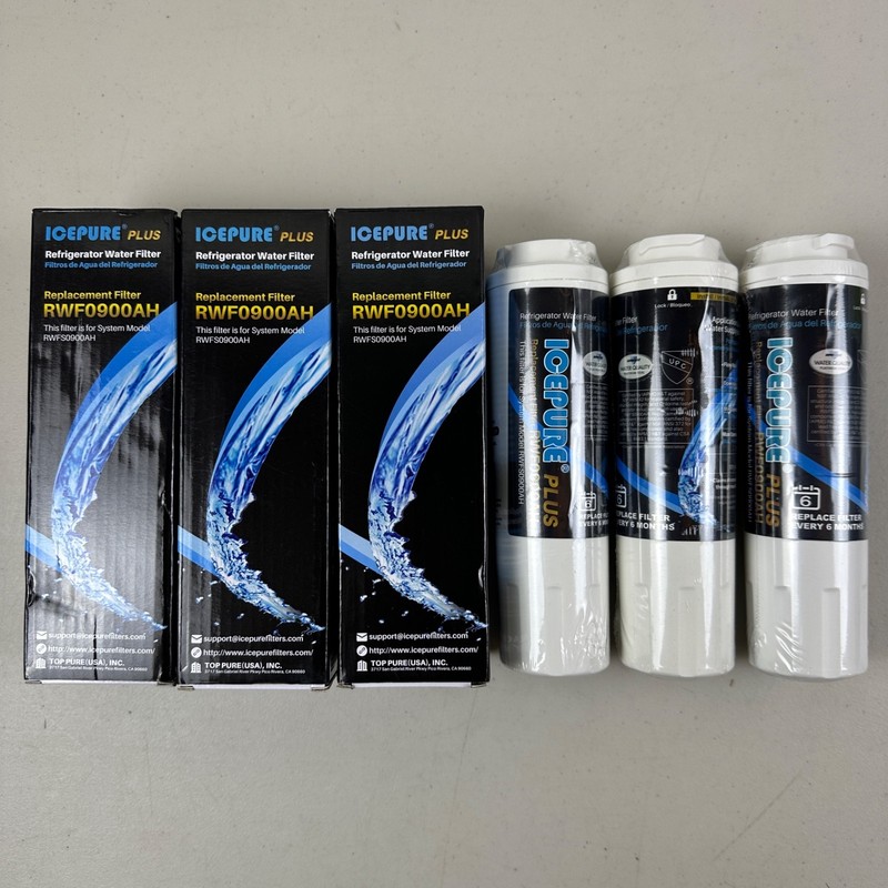 3 PACK ICEPURE PLUS UKF8001 for Everydrop EDR4RXD1 Maytag Puriclean II RWF0900AH