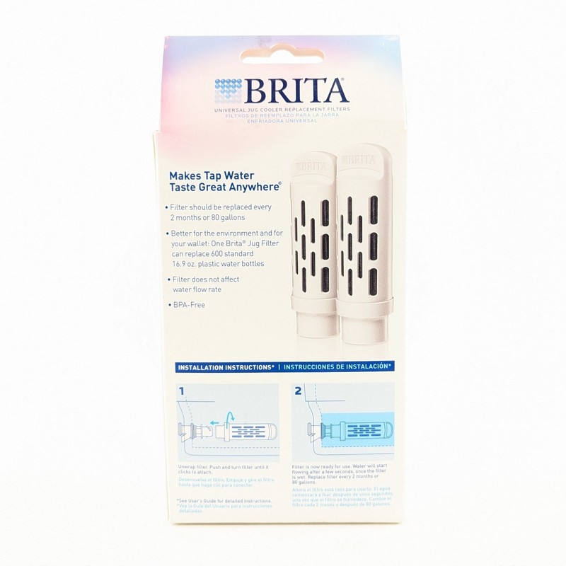 Brita Universal Jug Cooler Water Replacement Filters JUGRPLB4 - New Sealed gallery