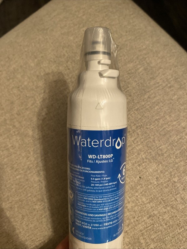 Waterdrop WD-4396508 Water Filter For Whirlpool New – sealed