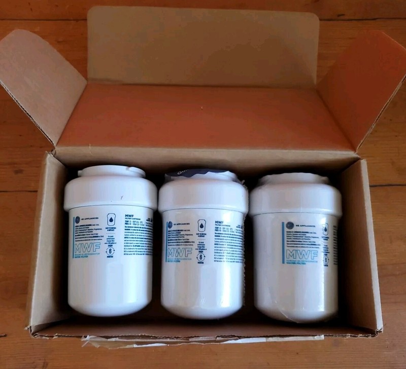 Water Filters General Electric Appliances MWF Refrigerator 6 Month Life 3 Pack