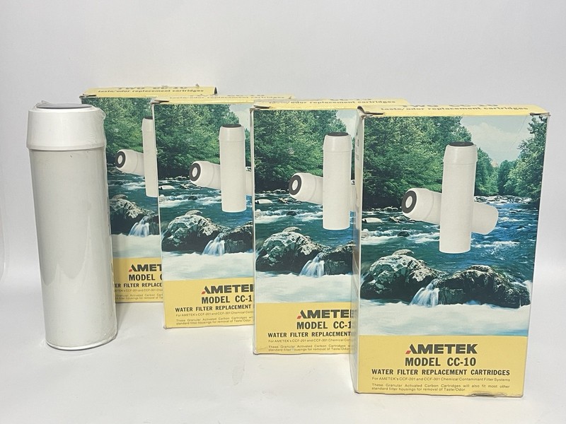9 Ametek Water Filters Model CC-10 Replacement Cartridges w/ Boxes