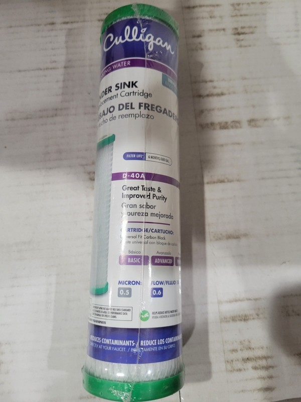Culligan RC-EZ-1 Replacement Water Filter Cartridge 0.5 Micron US-600A New