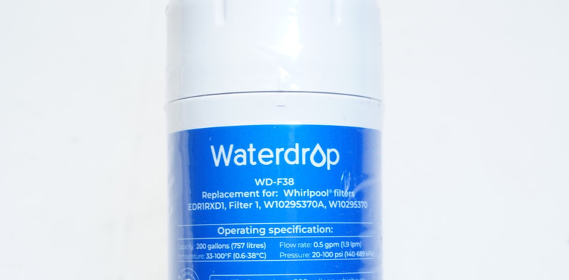 Lot of 4 Waterdrop WD-F38 Refrigerator Replacement W10295370 Filters gallery