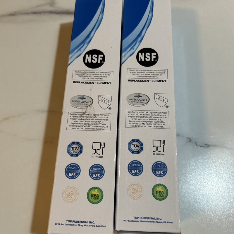 3 PACK - IcePure RWF3600A Refrigerator Water Filter - 3 Replacements NEW Sealed gallery