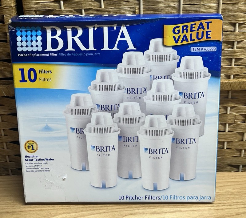 BRITA Genuine Replacement Water Pitcher Filters 2-10 Pack #766229 20 Filters New gallery