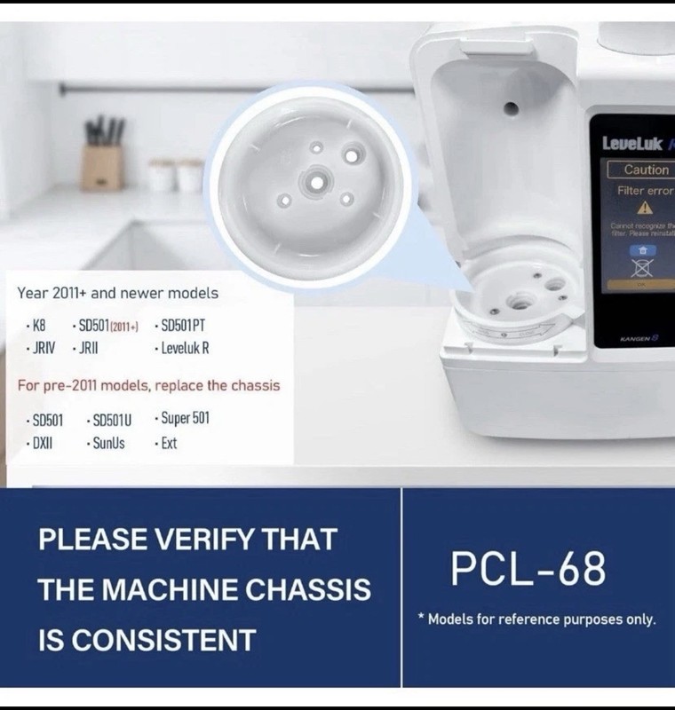 PERCOLA FC1 F8 HG N Water Filter Compatible with Enagic Leveluk F8 HG N Filters gallery