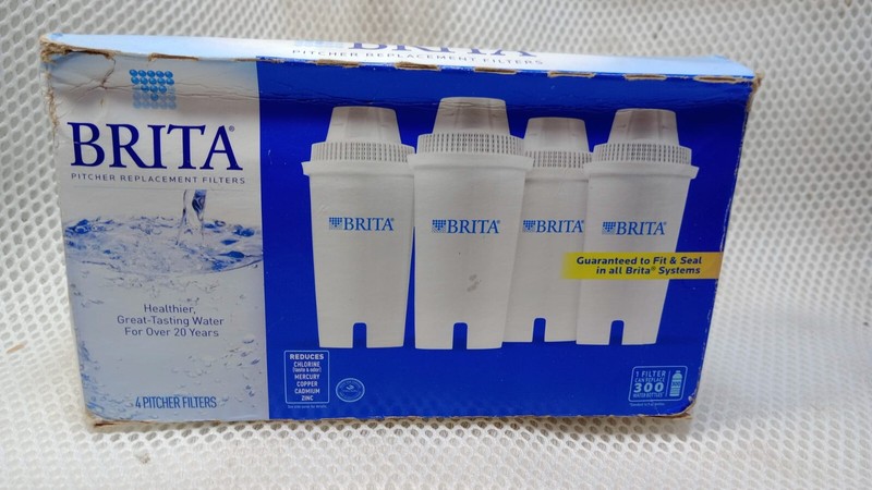 Brita Standard Replacement Filters for Pitchers and Dispensers, 4 C