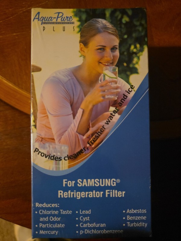 Genuine Samsung 'Aqua-Pure Plus' Refrigerator Water Filter, DA29-00003G gallery