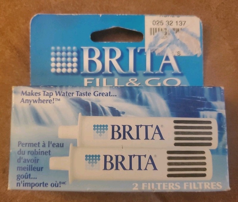 Brita Fill & Go Water Filters 2 Pack NIP
