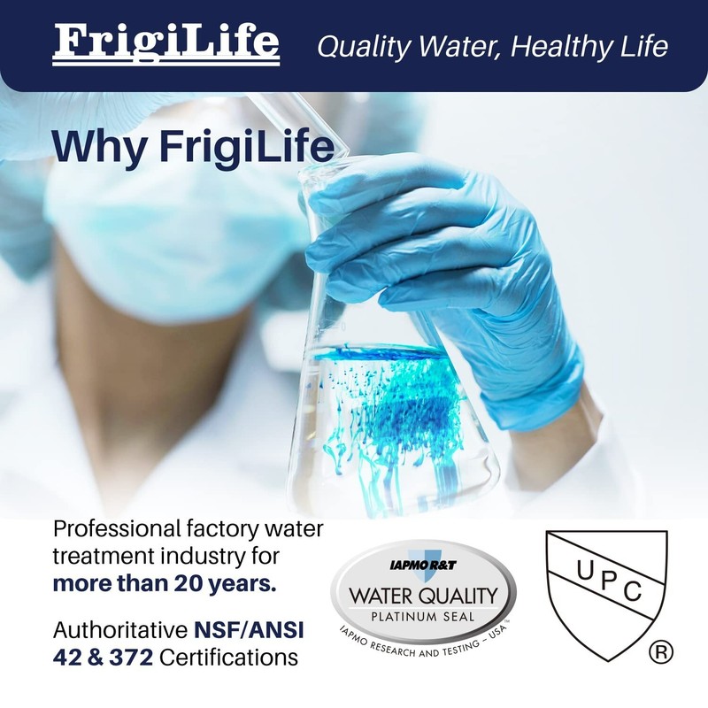 Refrigerator Water Filter Compatible with Frigidaire EPTWFU01, EWF02, 3PACK gallery