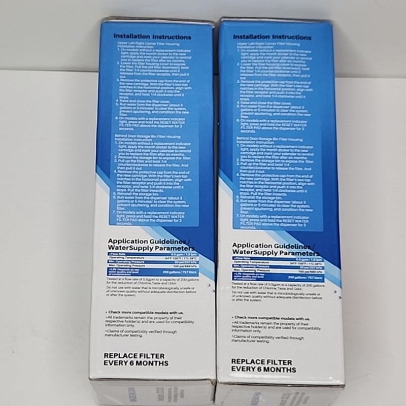 RWF4700AC Water Filter Fit for LT1000P, ADQ747935, LMXS28626D, LT1000PC 2PACK gallery