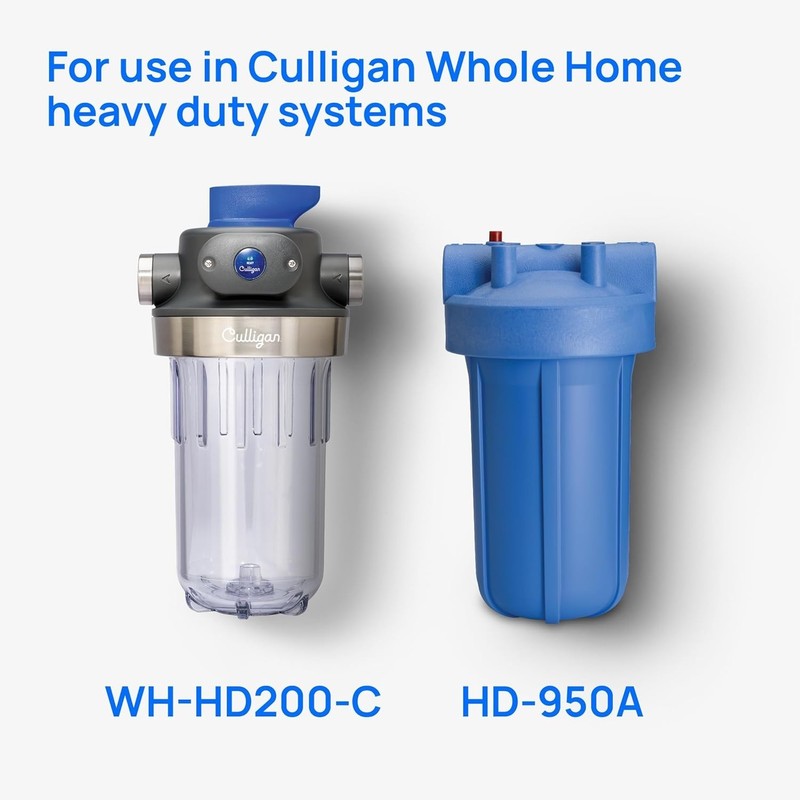 Heavy Duty Water Filter 10 x 4.5 Inch 25 Micron Compatible with Multiple Systems gallery