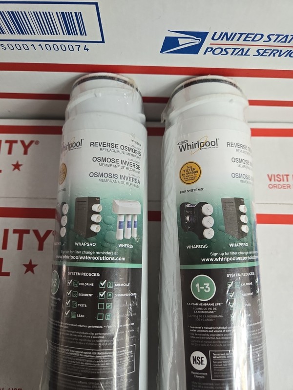 2-Whirlpool WHEERM Reverse Osmosis Replacement Membrane Water Filter Ultraease gallery