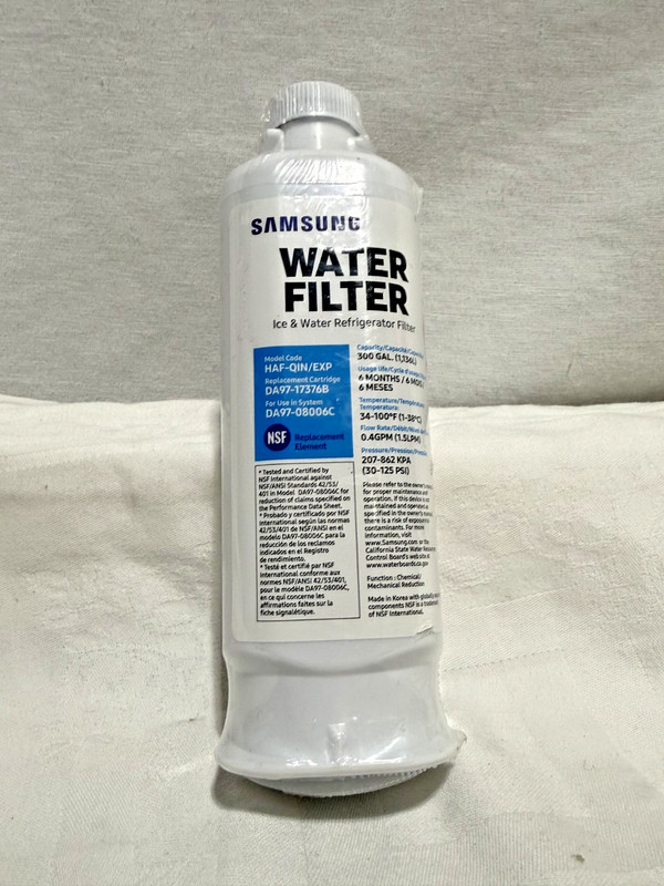 1PACK Genuine Samsung DA97-17376B HAF-QIN/EXP REFRIGERATOR Water Filter US Stock
