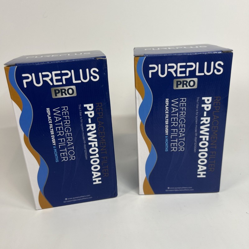 Pack Of 2 Pureplus PP-RWF0100A Replacement Water Filter New