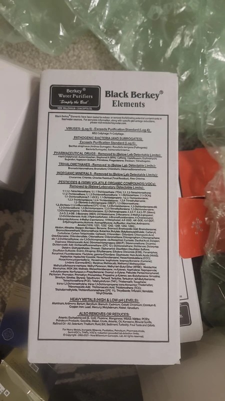 Berkey Authentic Black BB9-2 Water replacement Filters For Berkey Water System gallery