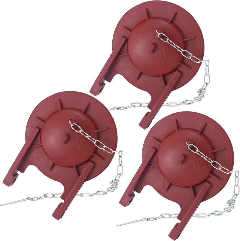 3 Pack 3-Inch THU499S Values Toilet Flapper Replacement, Fit for THU331S, THU…