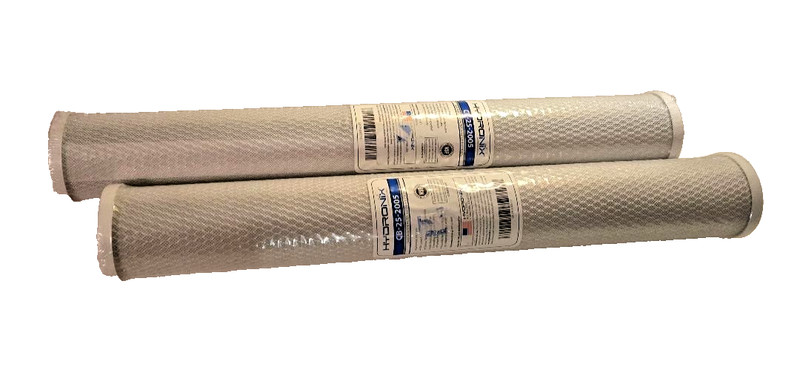 Hydronix CB-25-2005 filter lot of 2 NEW 20"