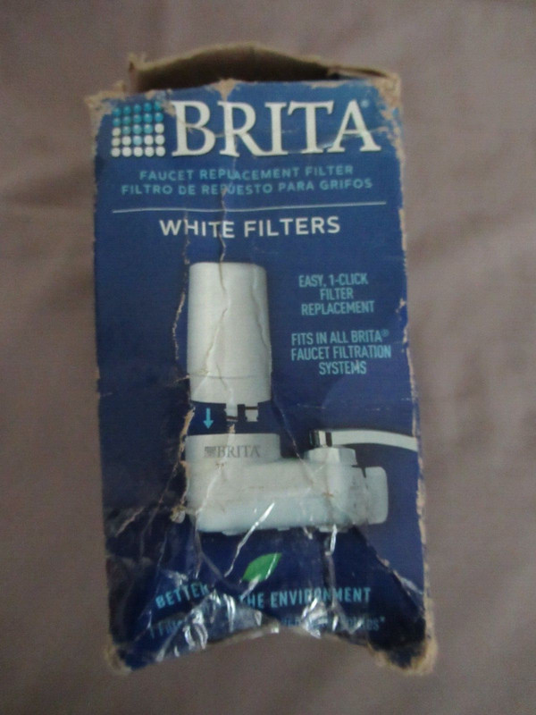 2 Pack BRITA WHITE Faucet Replacement Filters Each Lasts 4 Months (100 Gallons) gallery