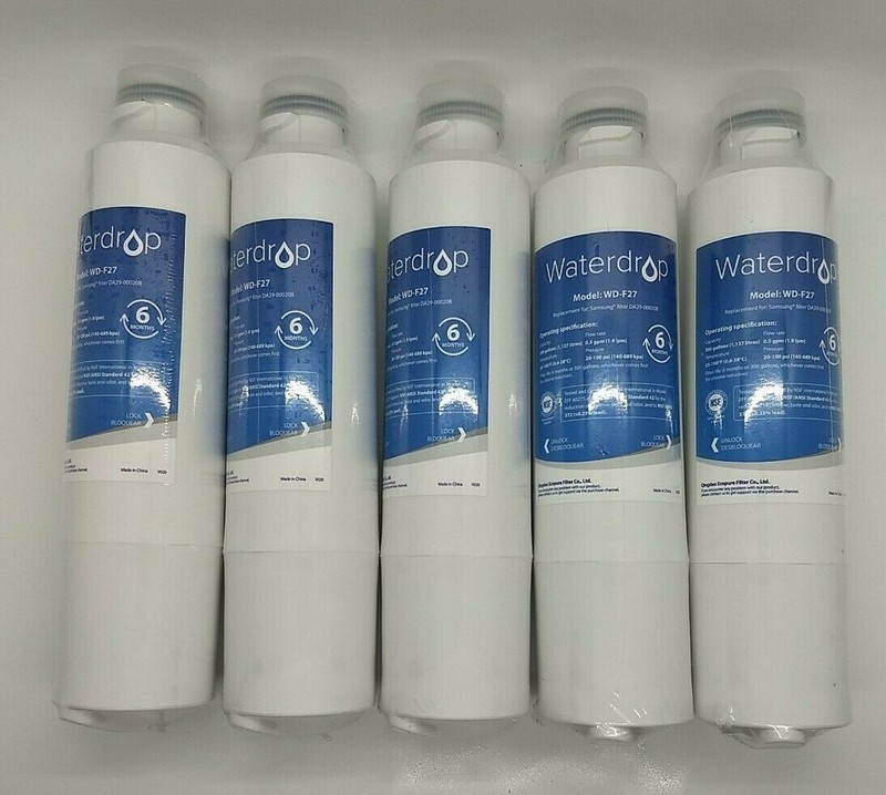 Samsung DA29-00020B 8 Refrigerator Water Filter Replacement by Waterdrop WD-F27