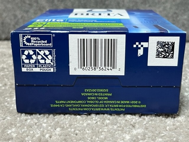 2 Count Brita Elite Replacement Filters for Pitchers Dispensers Blue gallery
