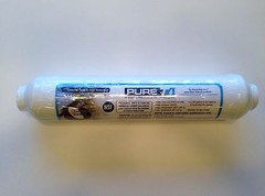REVERSE OSMOSIS IN-LINE CARBON FILTER 10 X 2 3/8″ FPT THREADED ENDS – 4 FILTERS