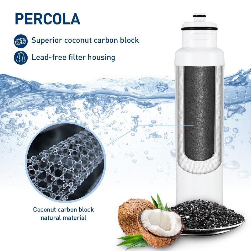 HX2017FR-A/HX2017F-A Water Filter, Compatible with Hisense® HRF266N6CSE1, HRF... gallery